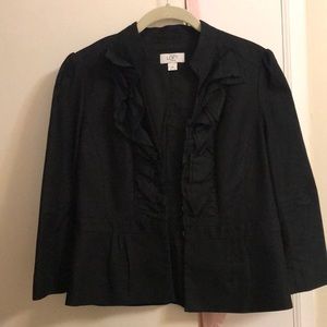 LOFT Ruffle Blazer